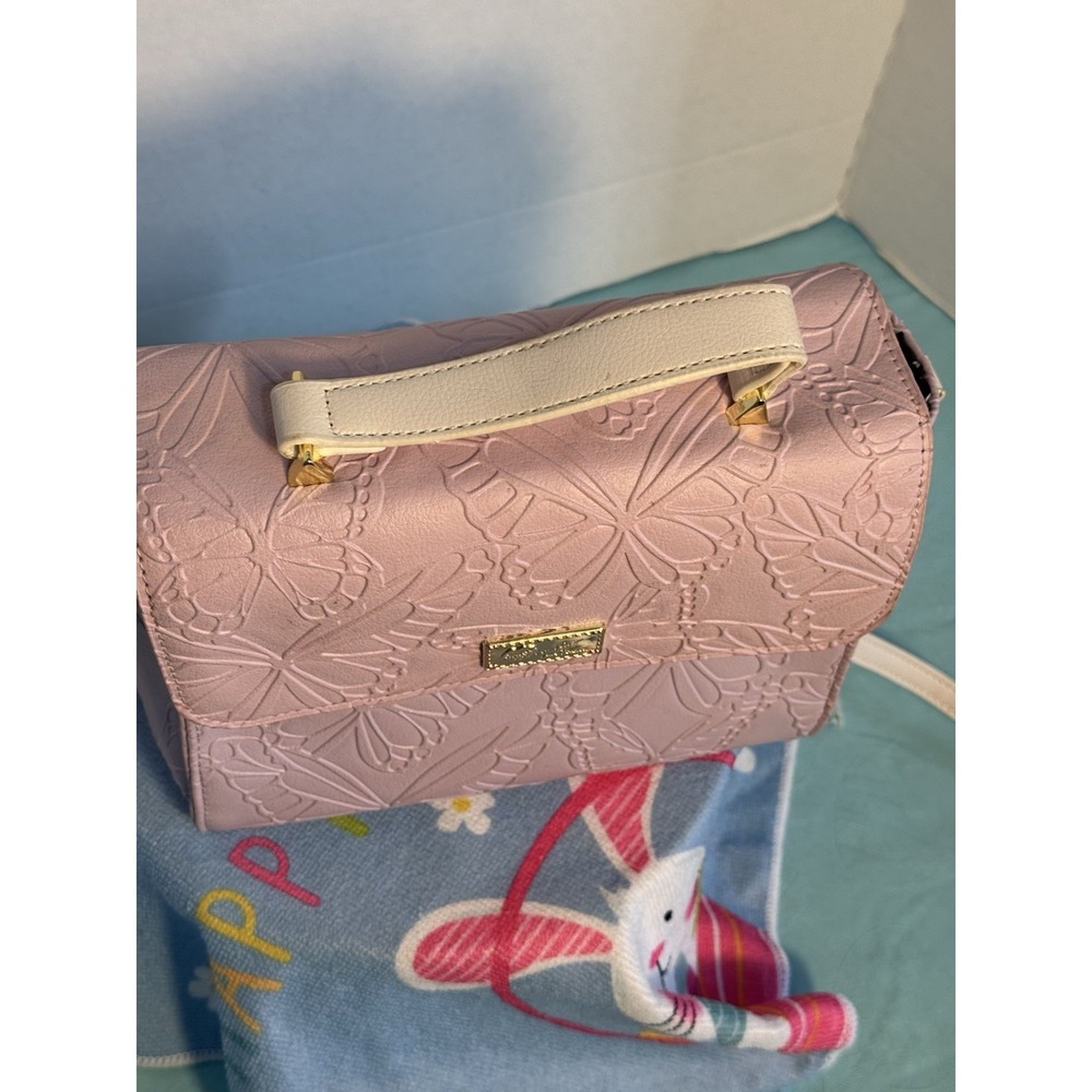 Pre-Owned Betsey Johnson Luv Crossbody Quilted Purse Excellent Condition - Picture 2 of 16